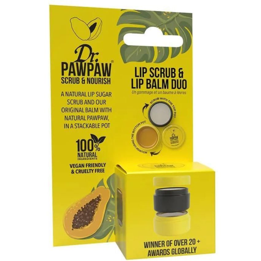 DR PAWAW - LIP SCRUB AND ORIGINAL BALM