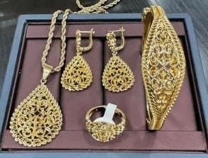 طقم مجوهرات نسائي – موديل 034