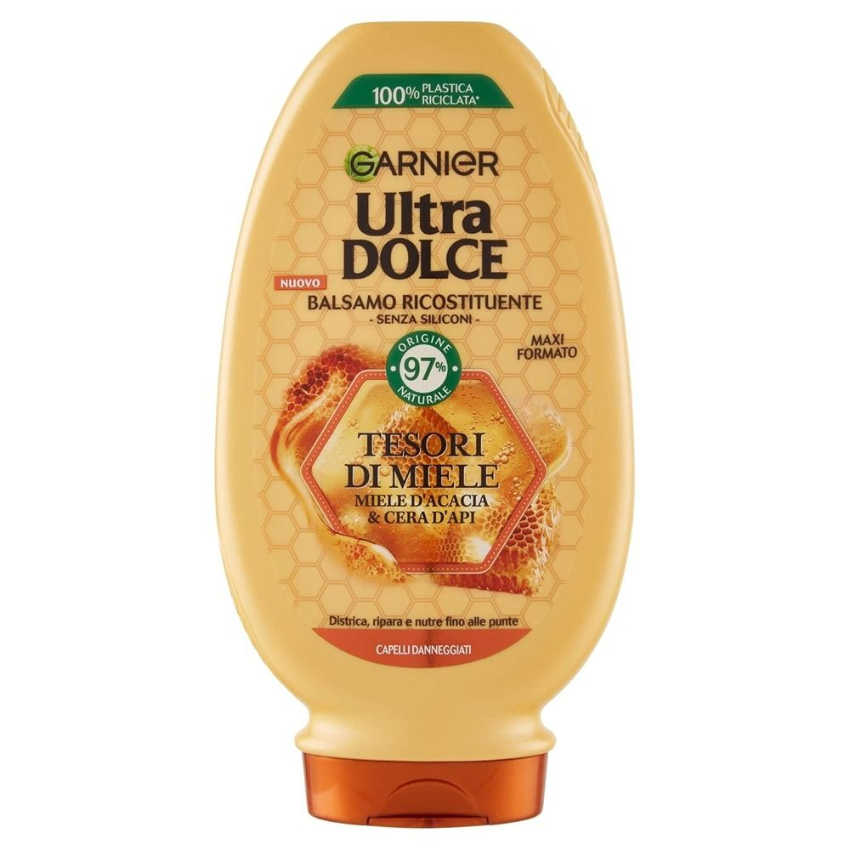 GARNIER - ULTRA DOUX APRES SHAMPOOING TRESORS DE MIEL 360ML