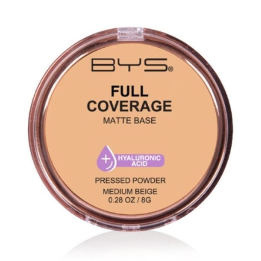 BYS - FULL COVERAGE MATTE PRESSED POWDER MEDIUM BEIGE