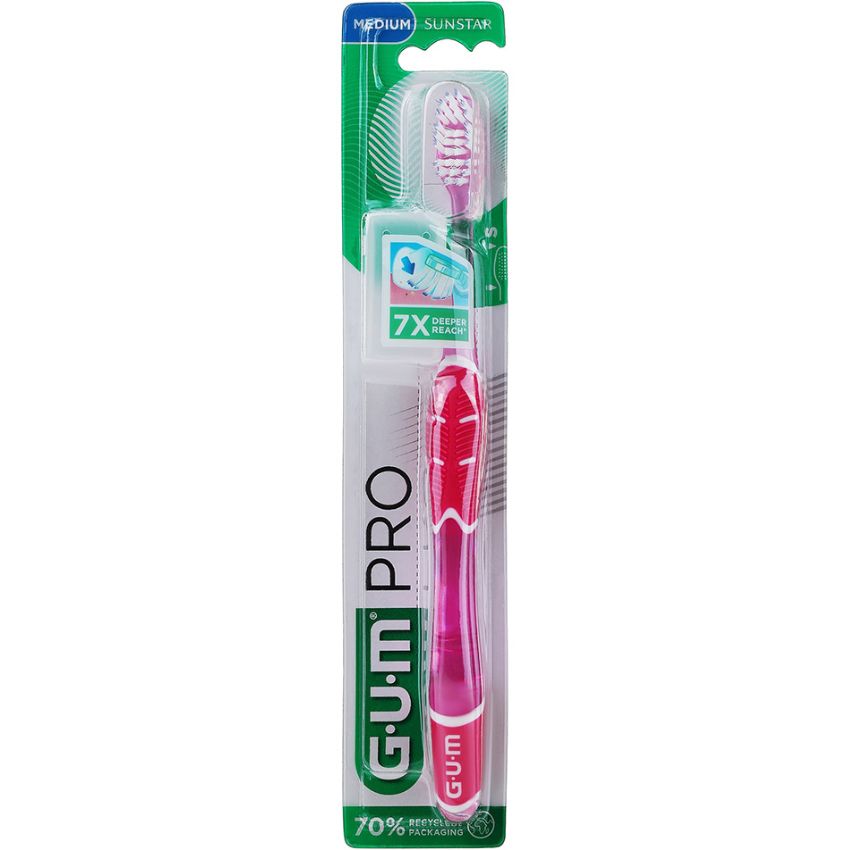GUM - BROSSE À DENT TECHNIQUE PRO MEDIUM 528