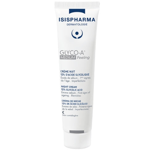 ISISPHARMA - GLYCO-A MEDIUM PEELING CREME NUIT 12% D'ACIDE GLYCOLIQUE