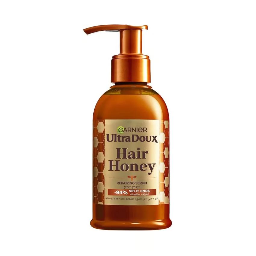 GARNIER - ULTRA DOUX HAIR HONEY REPAIRING SERUM 115ML