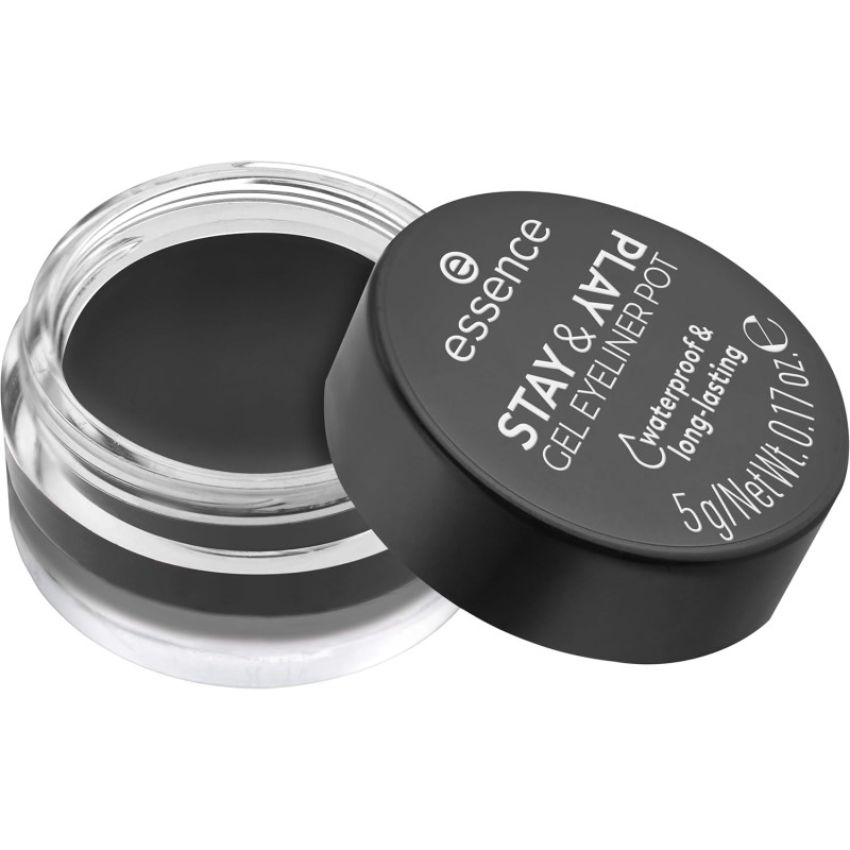 ESSENCE - STAY & PLAY GEL EYELINER POT - 5G