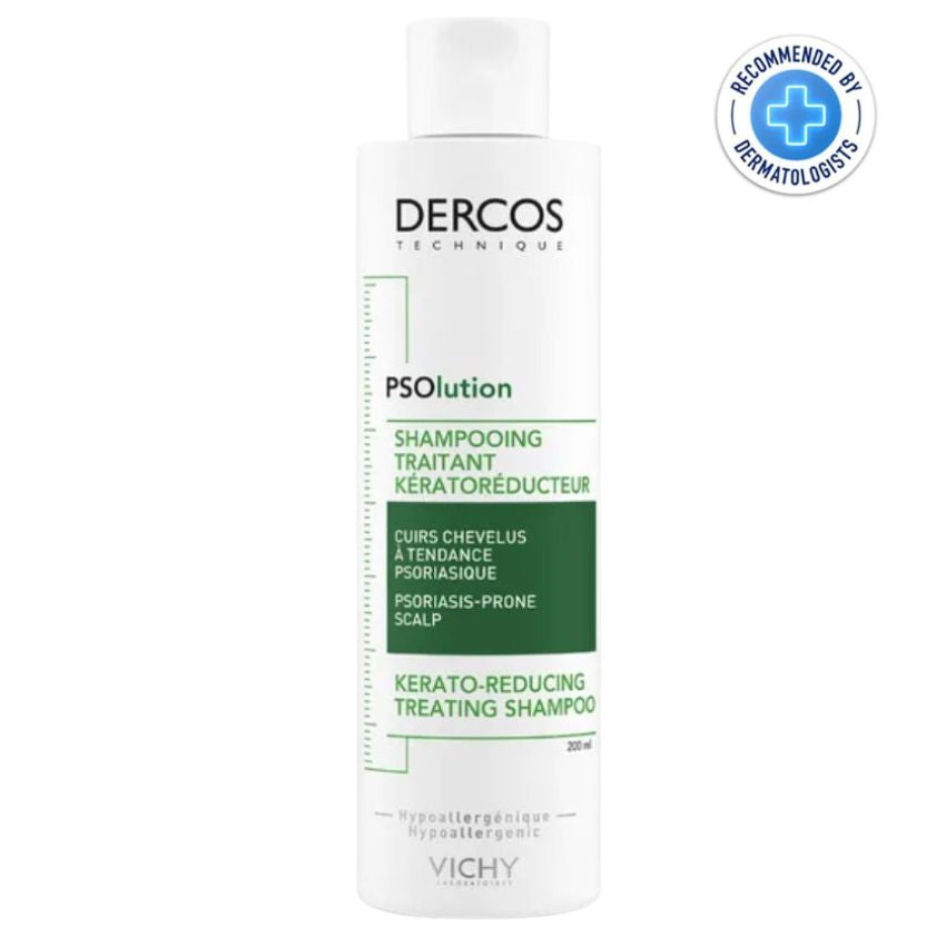DERCOS - PSOLUTION SHAMPOOING TRAITANT KERATOREDUCTEUR
