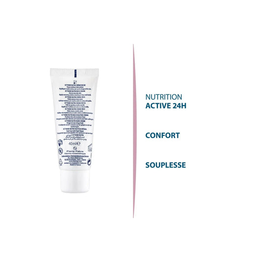 DUCRAY CREME RICHE VISAGE NUTRITION ACTIVE 24H CONFORT ET SOUPLESSE