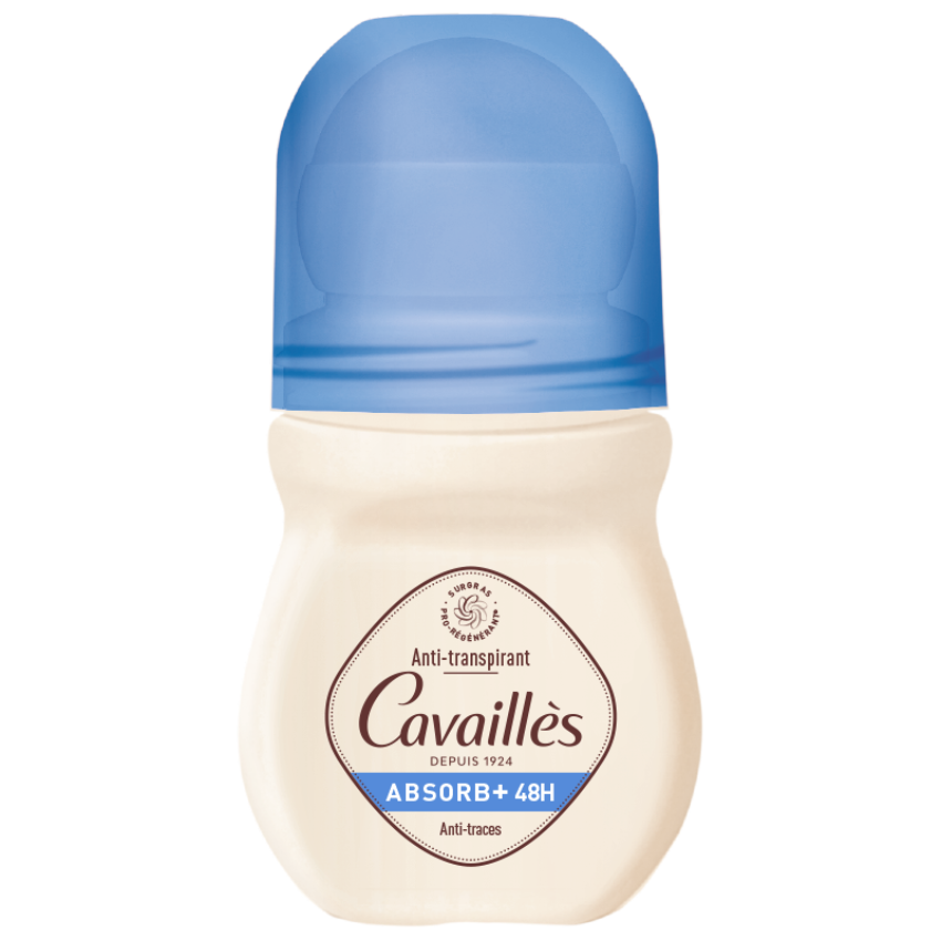 CAVAILLES - ANTI-TRANSPIRANT ABSORB 48H ROLL-ON