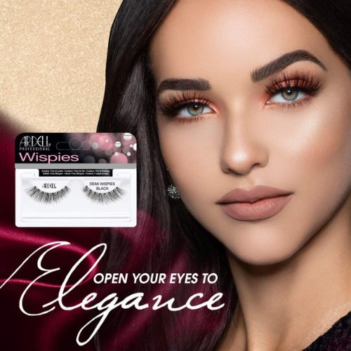 ARDELL -Natural Lash Wispies Black Model