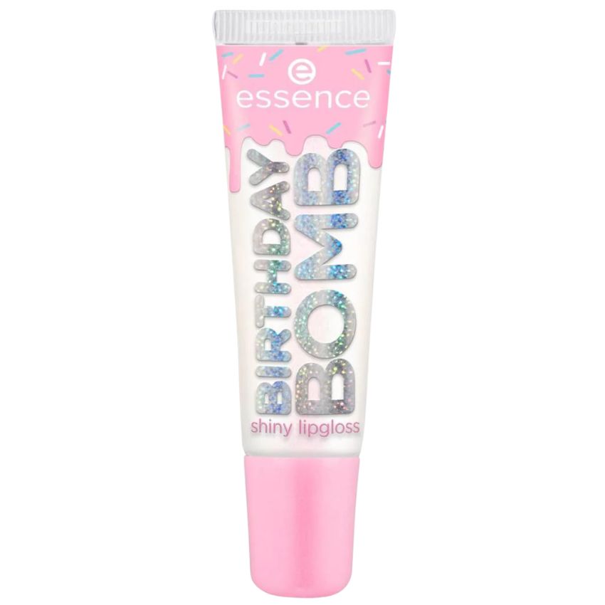 ESSENCE - BIRTHDAY BOMB SHINY LIP GLOSS 10ML