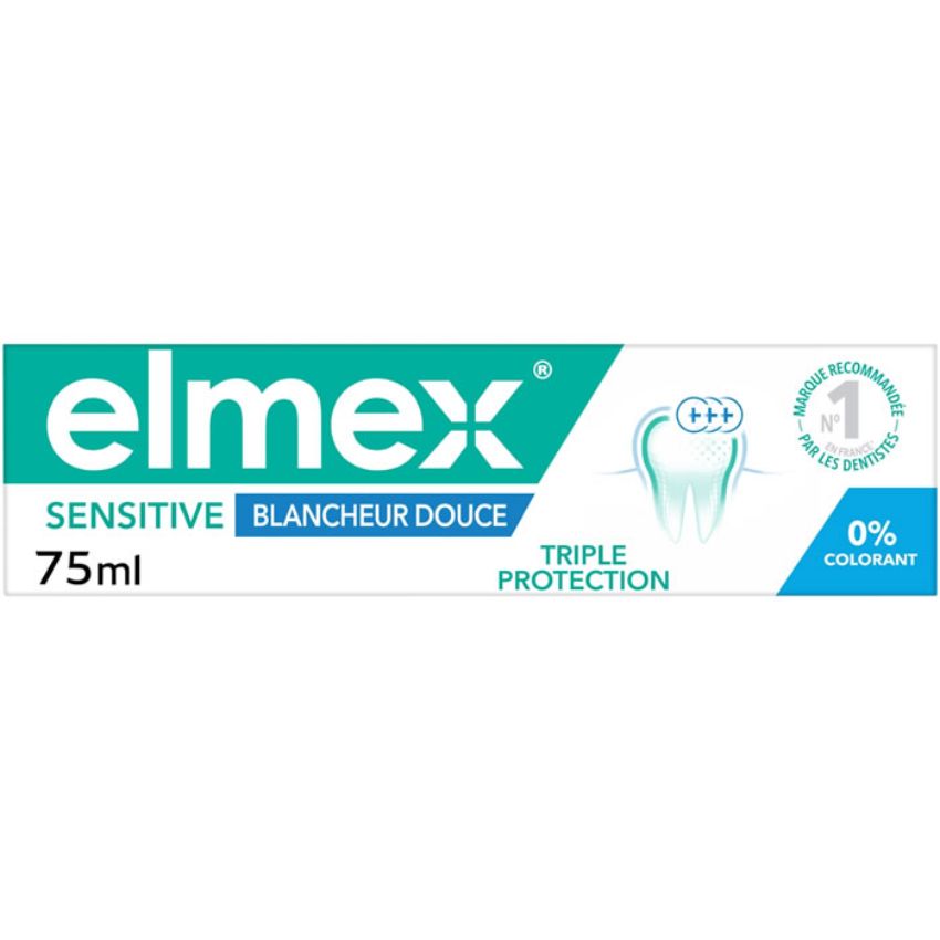 ELMEX- SENSITIVE DENTIFRICE BLANCHEUR DOUCE