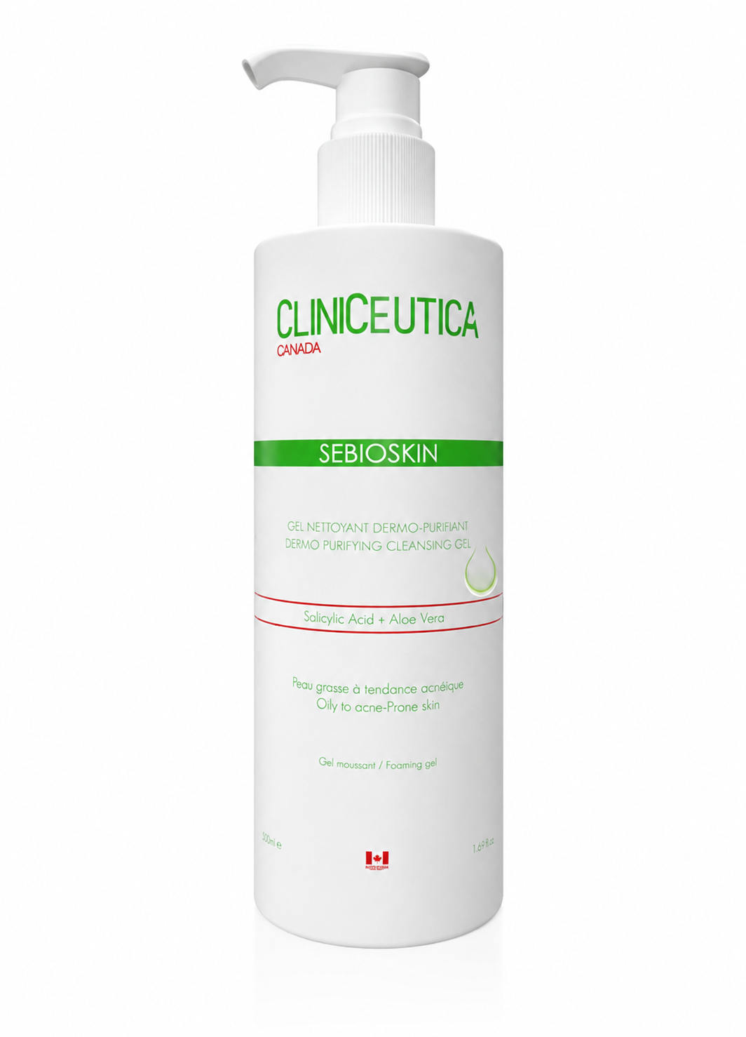 CLINICEUTICA - SEBIOSKIN GEL NETTOYANT 250 ML