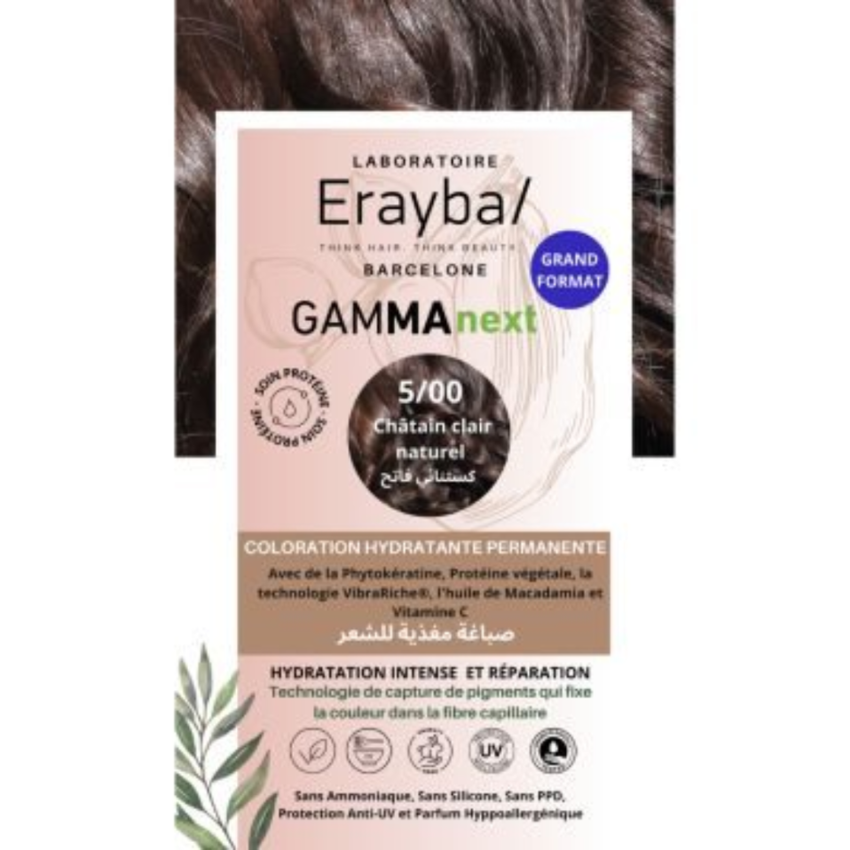 ERAYBA - GAMMA COLOR 5/00 CHATIN CLAIR NATUREL
