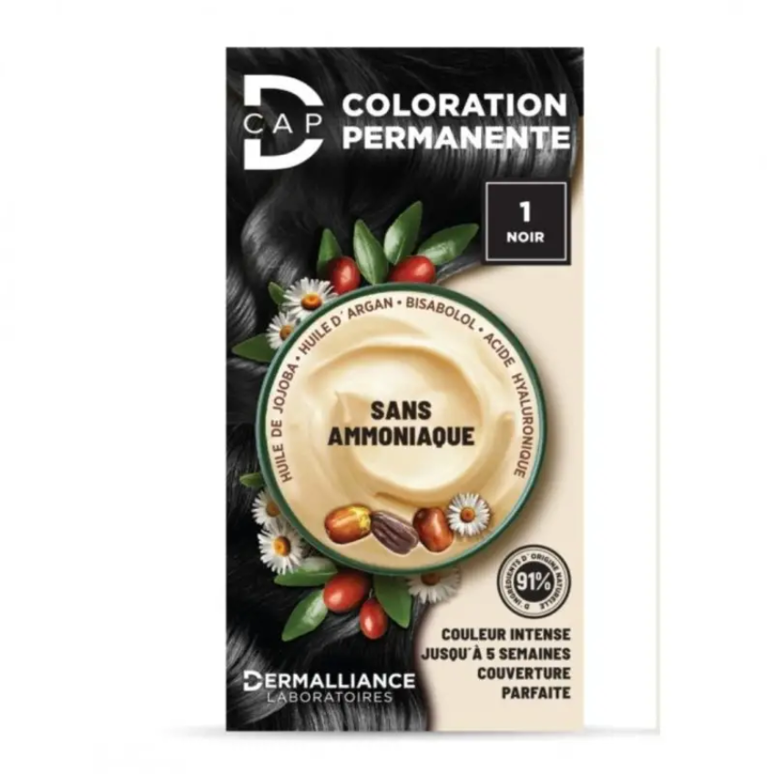 D-CAP - COLORATION PERMANENTE N1 NOIR