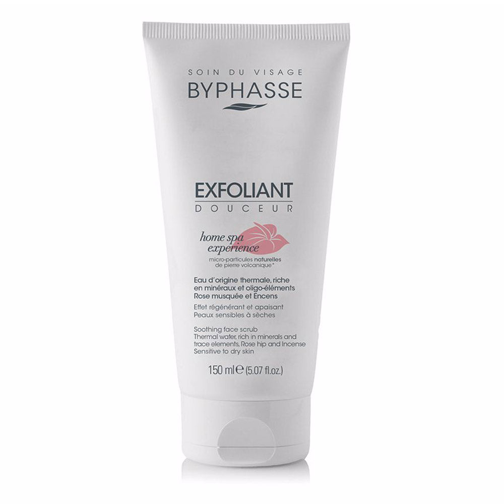 BYPHASSE - EXFOLIANT DOUCEUR VISAGE ROSE MUSQUEE ET ENCENS 150ML