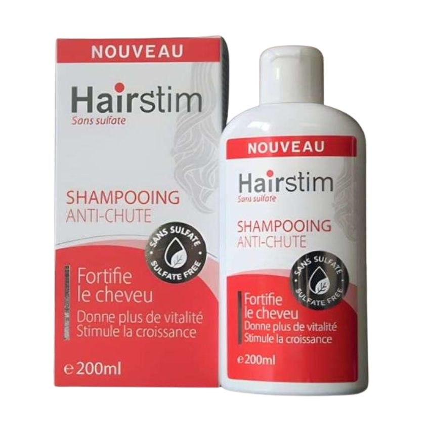 HAIRSTIM - SHAMPOING ANTI-CHUTE SANS SULFATE 200ML