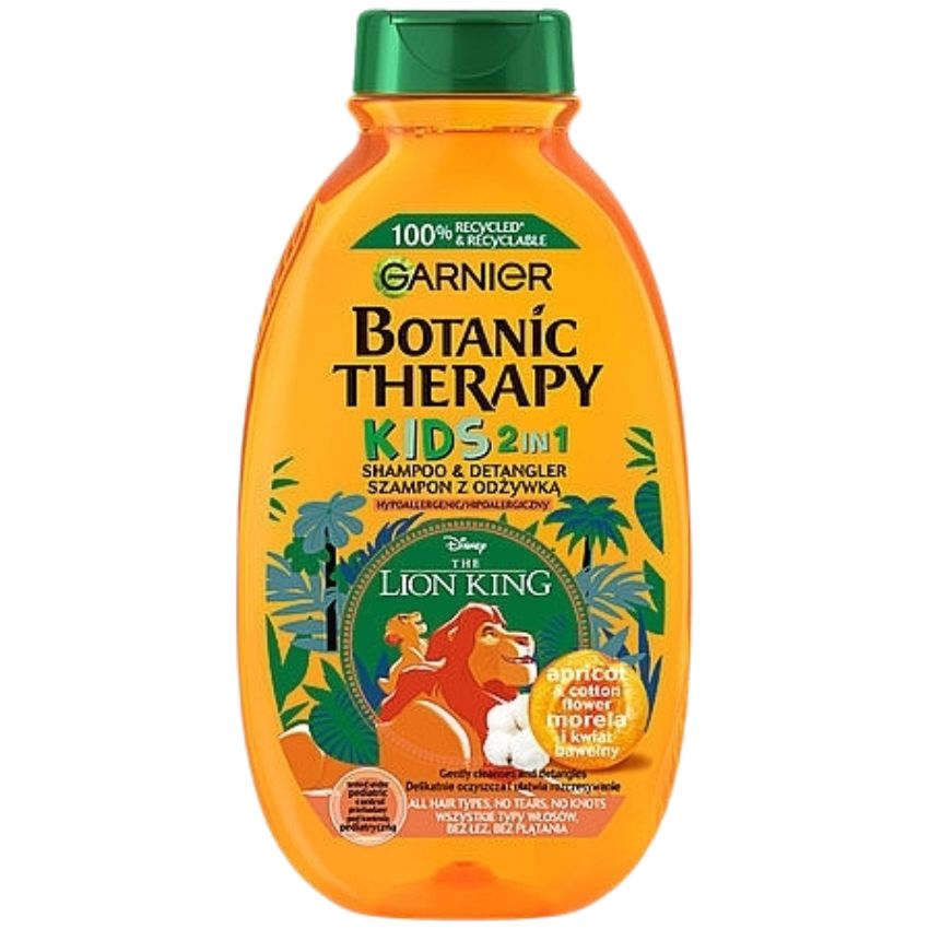 GARNIER -ULTRA DOUX KIDS 2IN1 LION KING SHAMPOOING 400ML