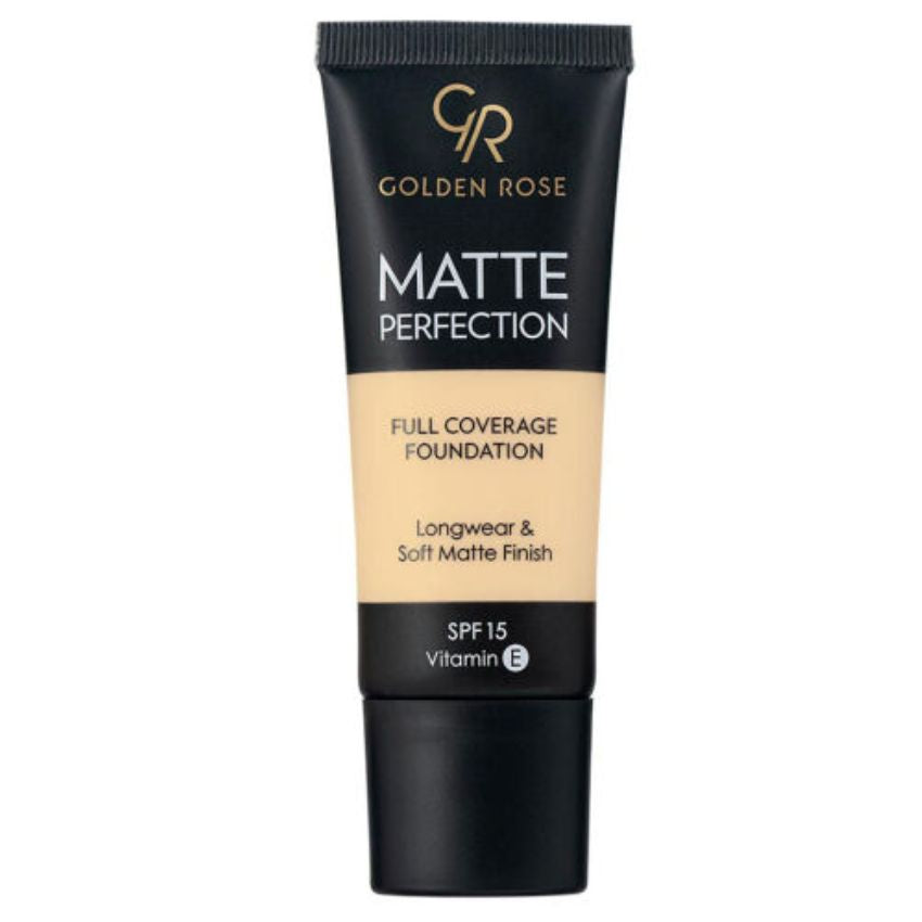 GOLDEN ROSE - MATTE PERFECTION FOUNDATION WARM N1