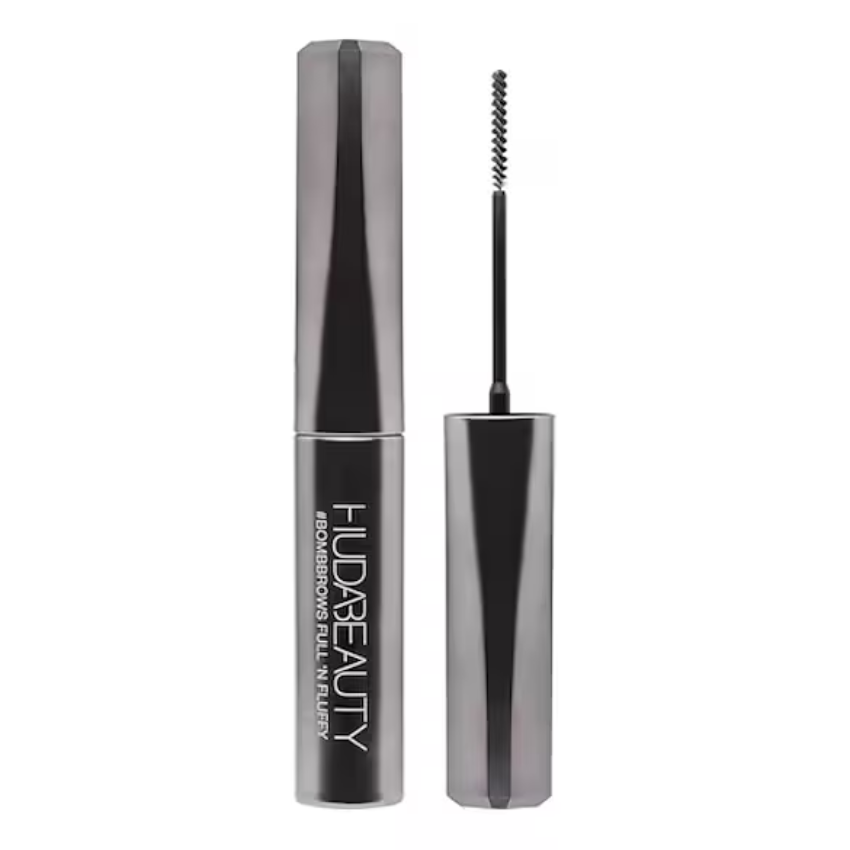 HUDA BEAUTY - BOMBBROWS FULL AND FLUFFY VOLUMIZING FIBER GEL RICH BROWN