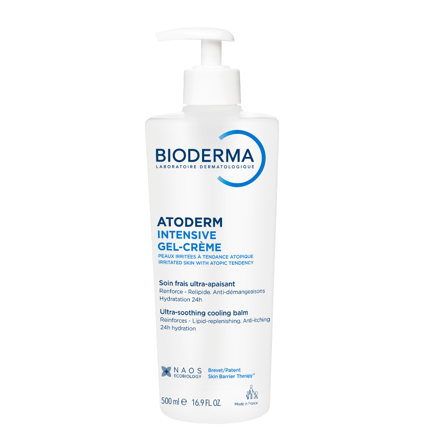 BIODERMA - ATODERM INTENSIVE GEL-CREME SOIN FRAIS ULTRA APAISANT 500ML