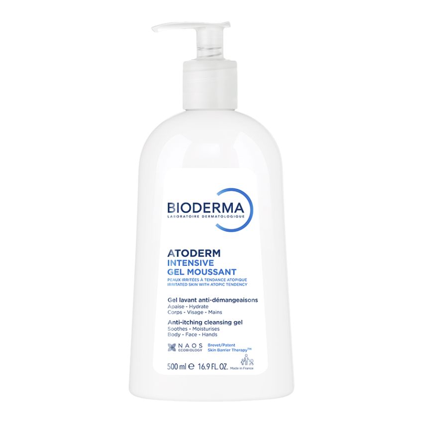 BIODERMA - ATODERM INTENSIVE GEL MOUSSANT ULTRA-APAISANT 500ML