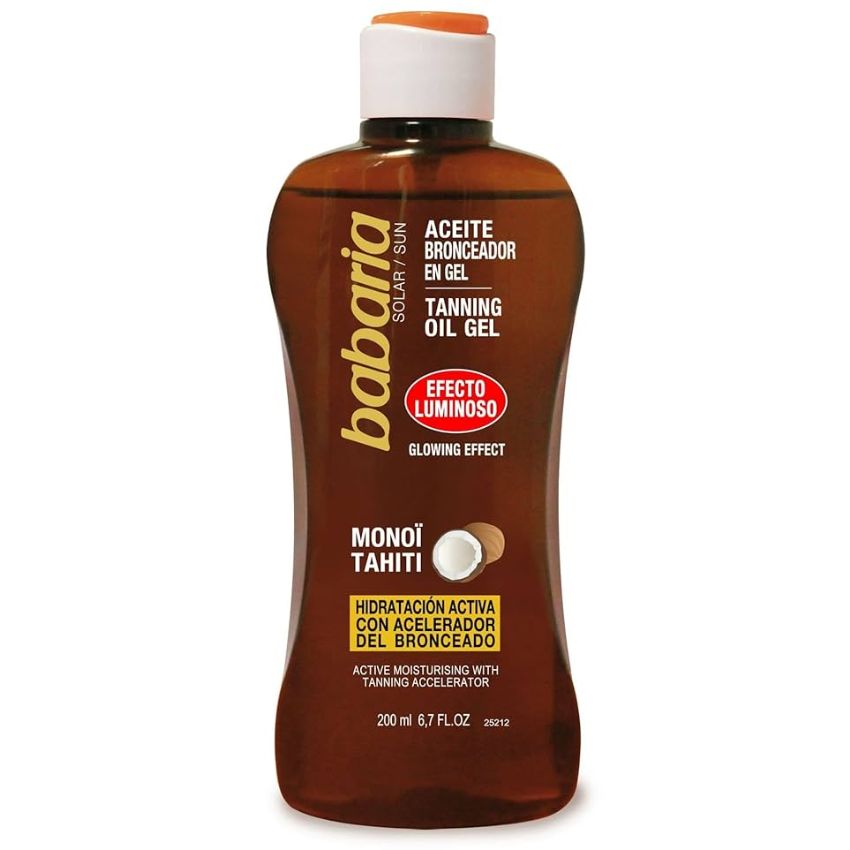 BABARIA - MONOI TAHITI TANNING OIL GEL 200ML