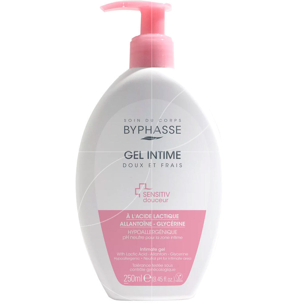 BYPHASSE - GEL INTIME DOUCEUR SENSITIV 250 ML