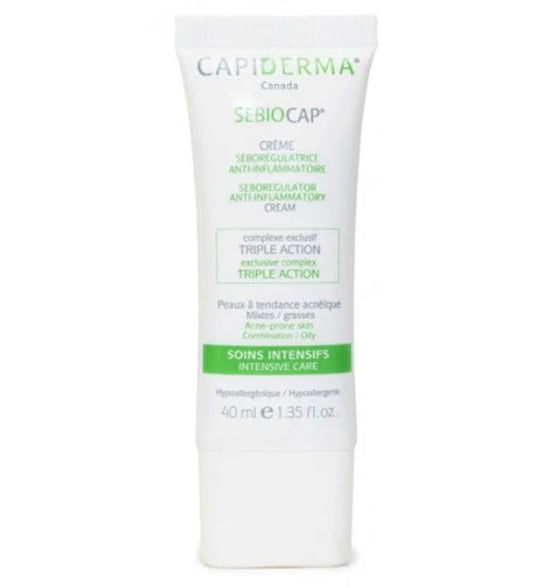 CAPIDERMA - SEBIOCAP CREME SEBOREGULATRICE MATIFIANTE 40ML