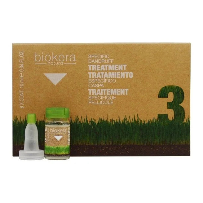 BIOKERA - TRAITEMENT ANTI-PELLICULAIRE INTENSIF 6 AMPOULES 10ML