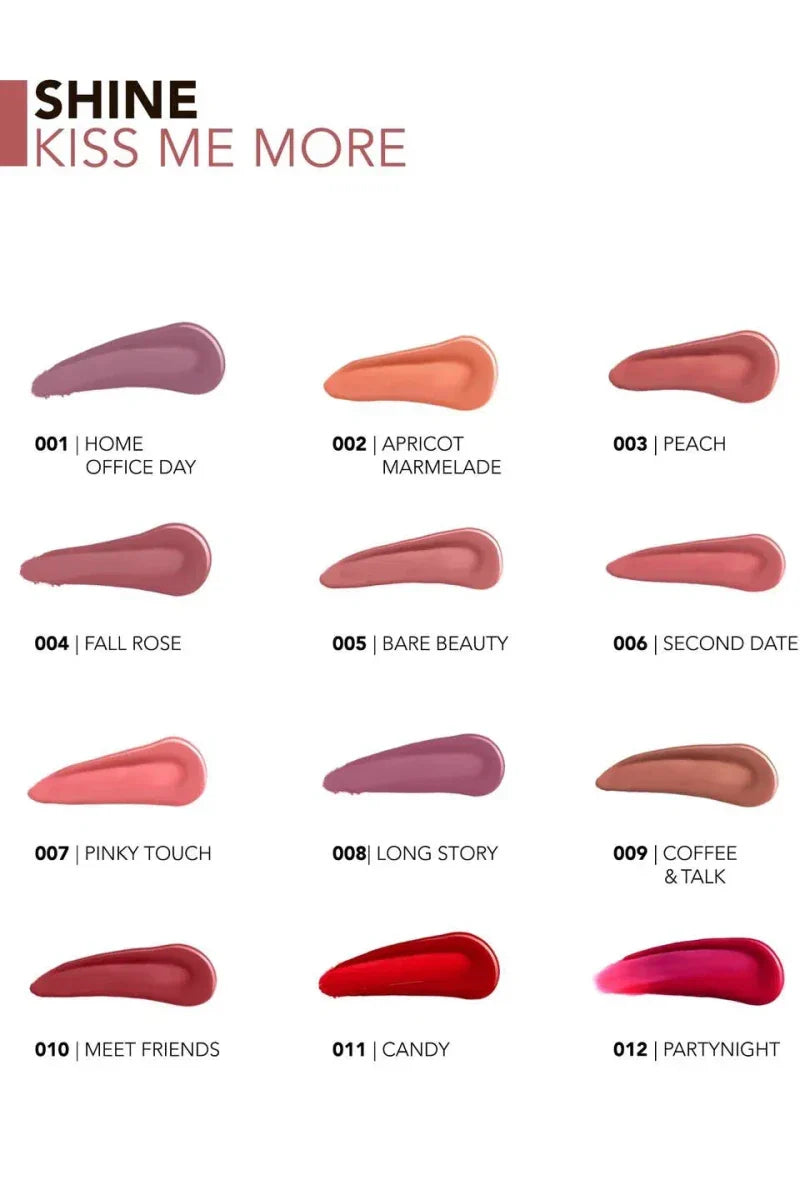 FLORMAR - SHINE KISS ME MORE LLS-002 APRCT MARMLDE