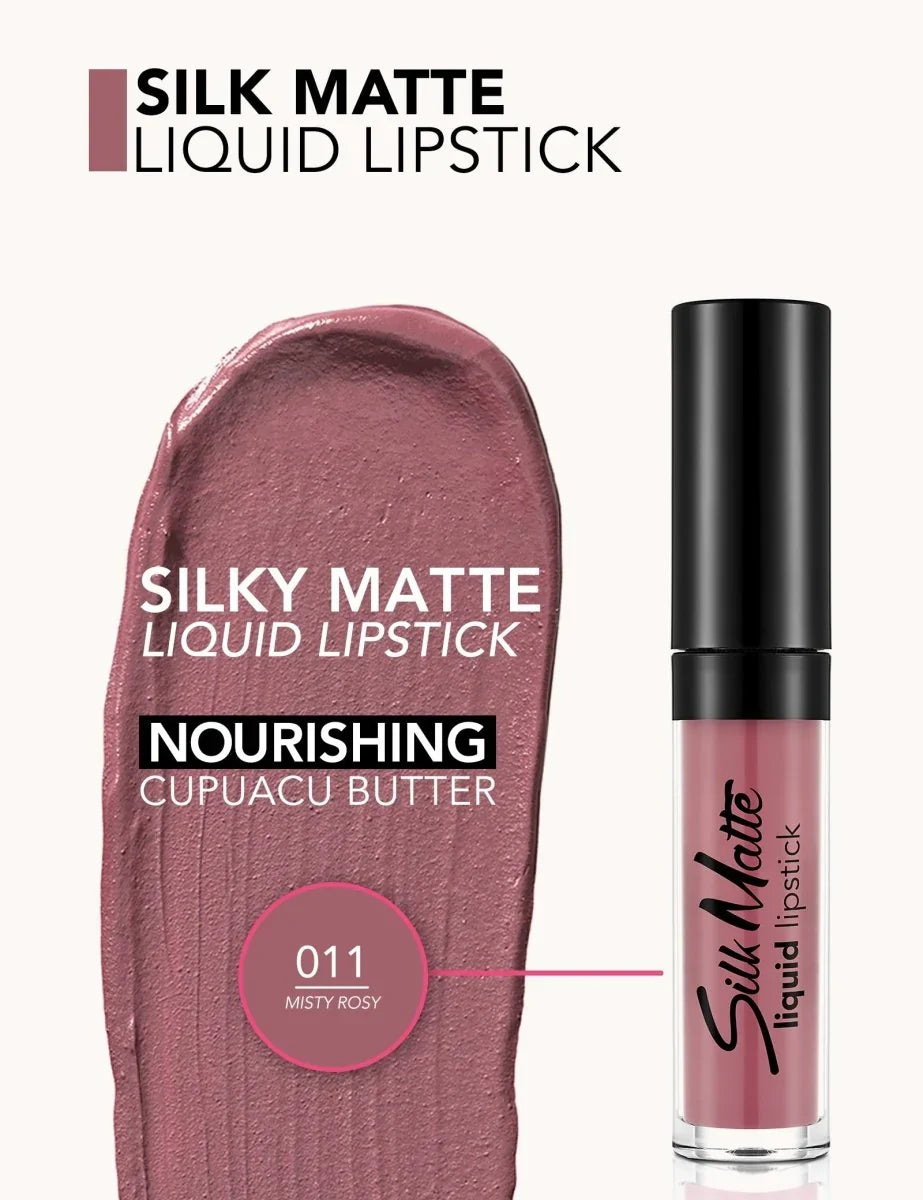 FLORMAR - SILK MATTE LIQUID LIPSTICK 011 MISTY ROSY