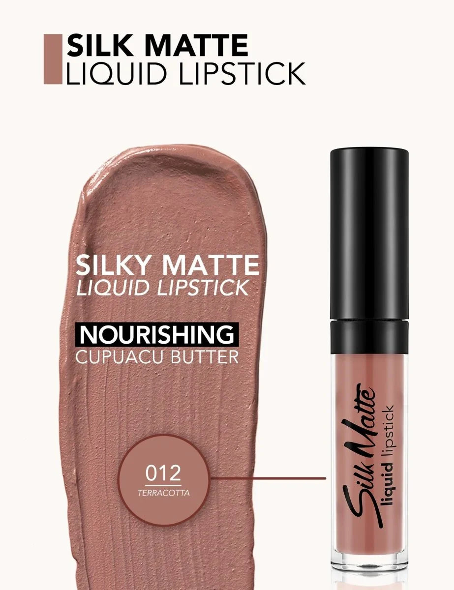 FLORMAR - SILK MATTE LIQUID LIPSTICK TERRACOTTA 012