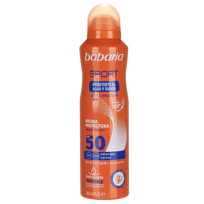 BABARIA - SPORT PROTECTIVE MIST SPF50 SPRAY 200ML