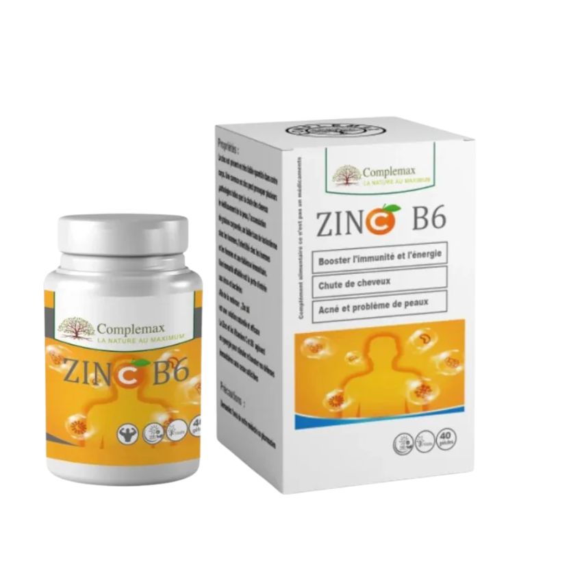 COMPLEMAX - ZINC B6 40 GELULES