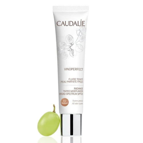 CAUDALIE - VINOPERFECT FLUIDE TEINTE FPS20 MEDIUM 02
