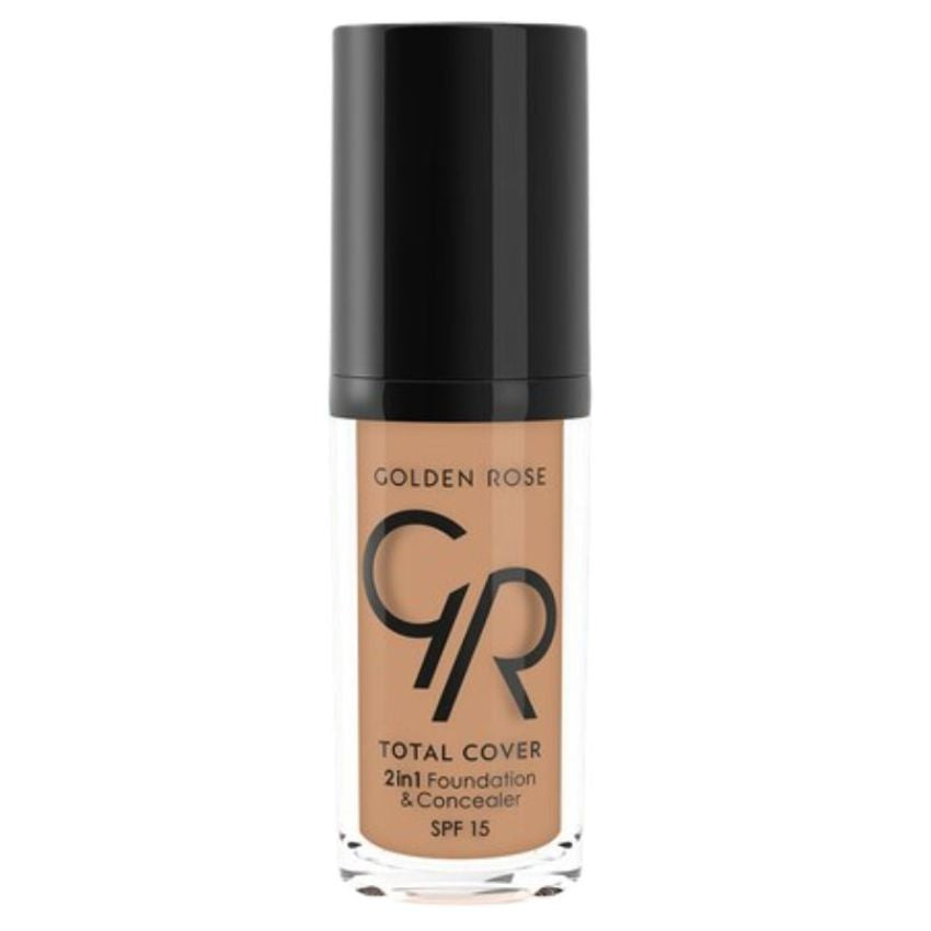 GOLDEN ROSE TOTAL COVER 2IN1FPOUNDATION & CONCEALER 20 TAN