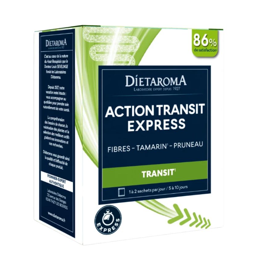 DIETAROMA - ACTION TRANSIT EXPRESS FIBRES - TAMARIN - PRUNEAU - TRANSIT