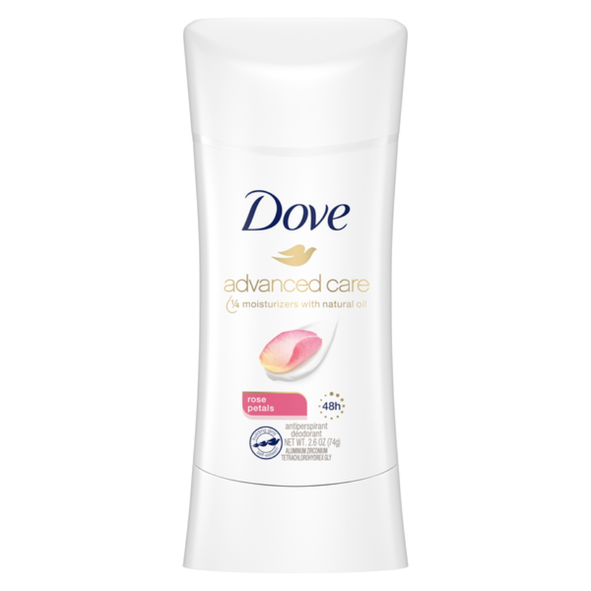 DOVE - ADVANCED CARE ROSE PETAL 74 G