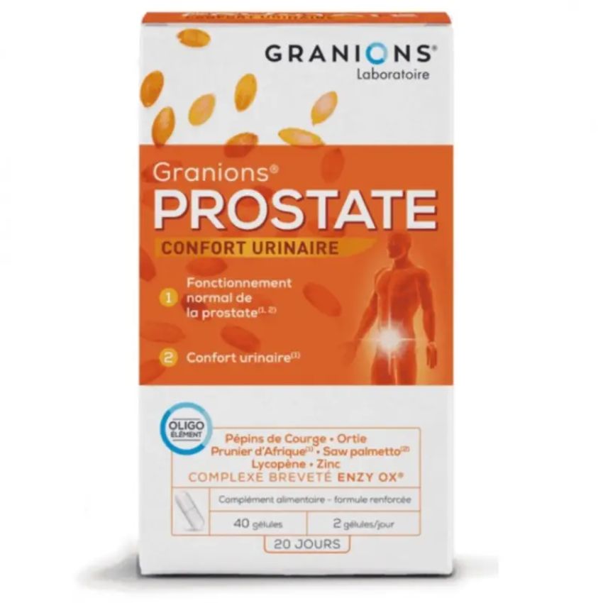 GRANIONS - CONFORT URINAIRE B40 GELULES