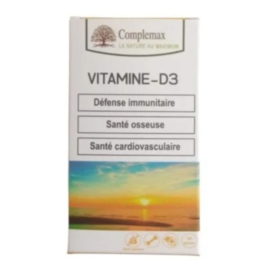 COMPLEMAX - VIT D 3 60 GELULES
