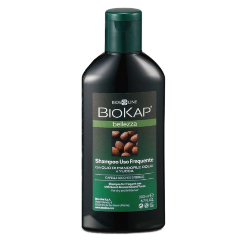BIOKAP - SHAMPOING USAGE FREQUENT A L'AMANDE DOUCE 200 ML
