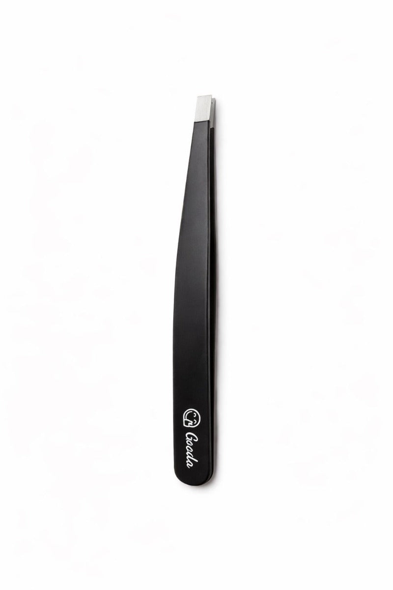 GOODA - PINCE À SOURCILS STAINLESS STEEL BLACK