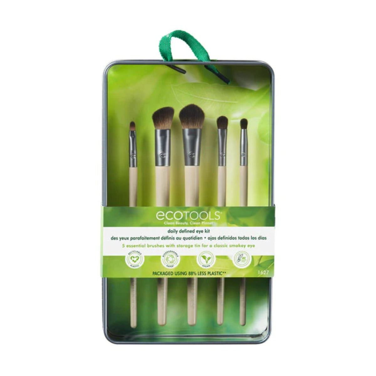 ECOTOOLS - COFFRET DE 5 PINCEAUX POUR LE MAQUILLAGE DES YEUX