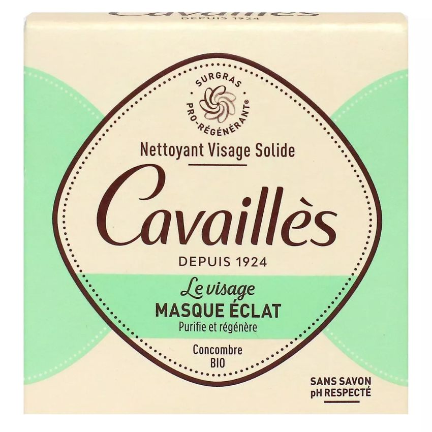 CAVAILLES - MASQUE ECLAT NETTOYANT VISAGE SOLIDE