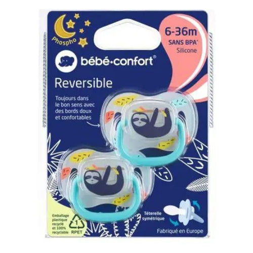 BEBE CONFORT - SUCETTE REVERSIBLE 6-36 MOIS | BEBECONFORT · 76 MAD
