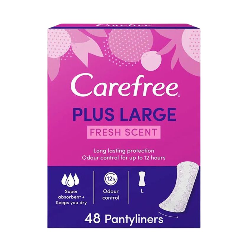 CAREFREE - PLUS LARGE 48PCS