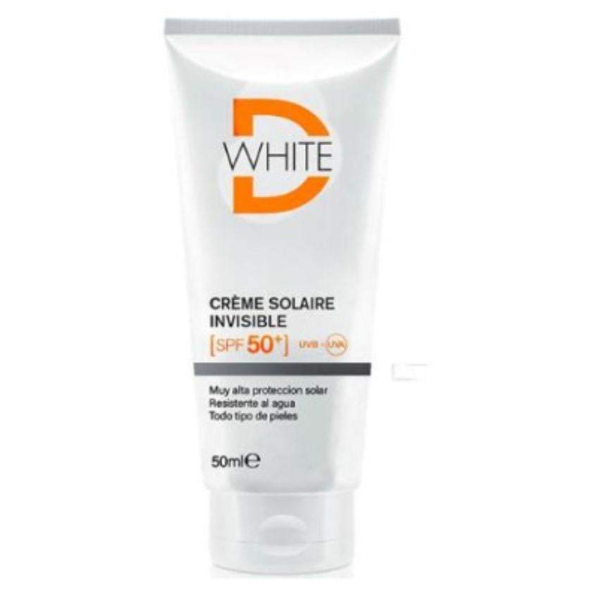 D-WHITE - CREME SOLAIRE FLUIDE MATIFIANT SPF 50 40 MAL