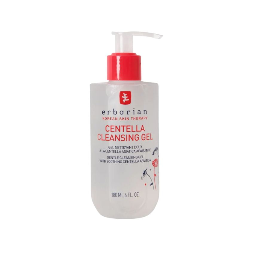 ERBORIAN - GEL NETTOYANT DOUX A LA CENTELLA ASIATICA APAISANTE 180 ML