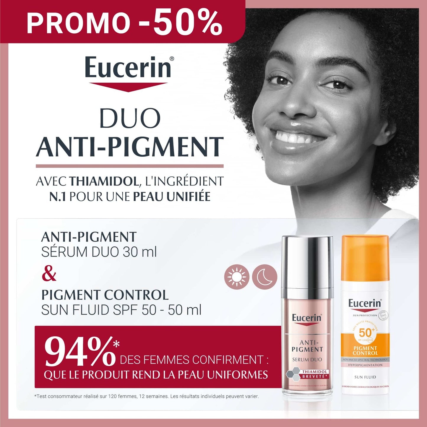EUCERIN - PACK ANTI PIGMENT SERUM DUO ECRAN ANTI PIGMENT