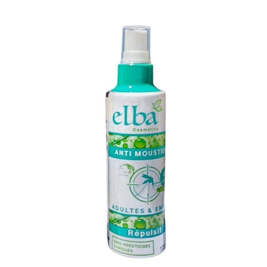 ELBA COSMETICS - ANTI MOUSTIQUE SPRAY ADULTES ET ENFANTS 100ML