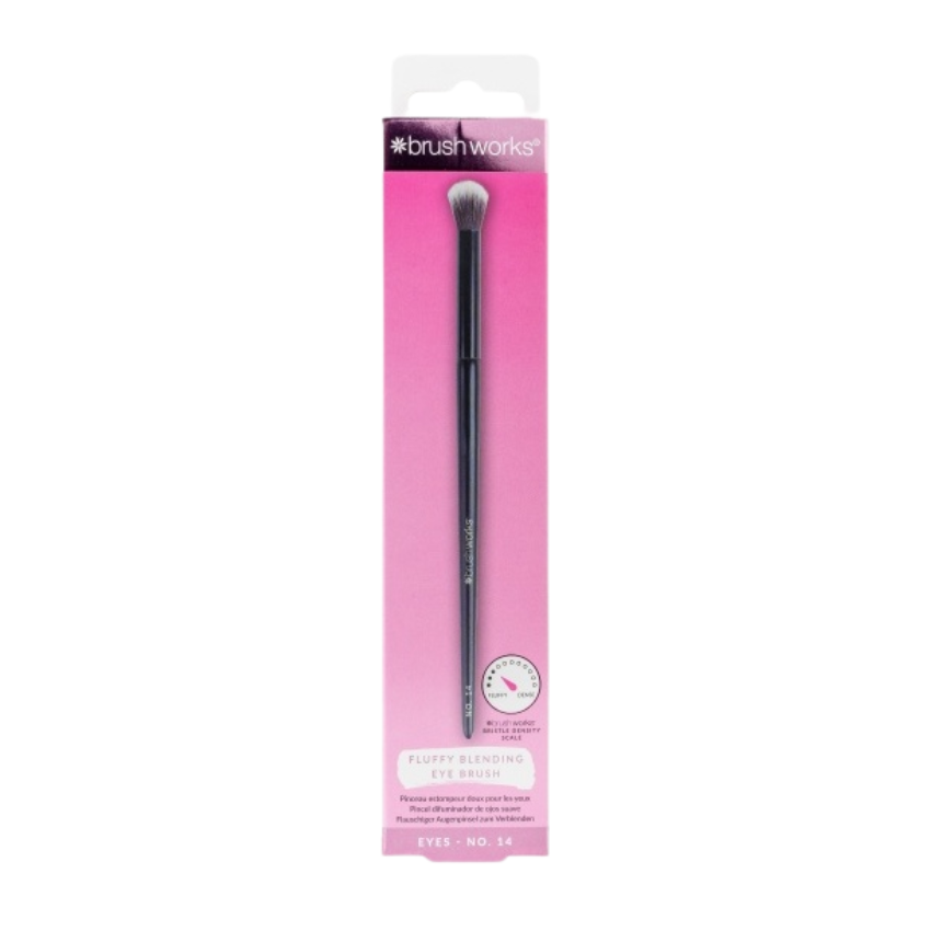 BRUSHWORKS - NO. 14 FLUFFY BLENDING EYE BRUSH